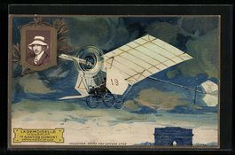 La Demoiselle, Monoplan De Santos Dumont