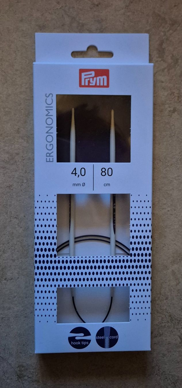 Nadeln: Prym Stricknadeln Ergonomics 4.0 mm / 80 cm – Neu und originalverpackt aus Emmenbrücke von Levira8