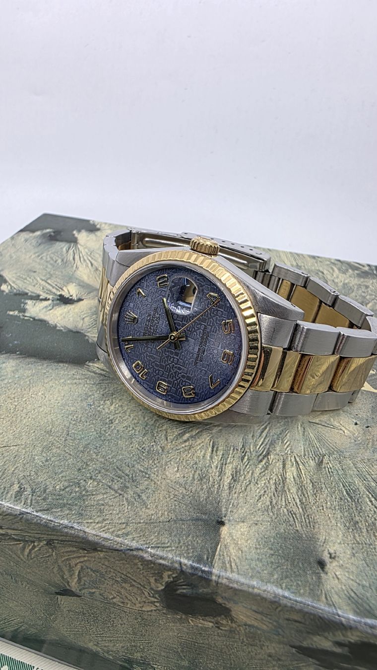 Rolex Orologi: SELTENE Rolex Datejust 16233 Full Set – Usato da Oberuzwil venduto da Dmercedes 3