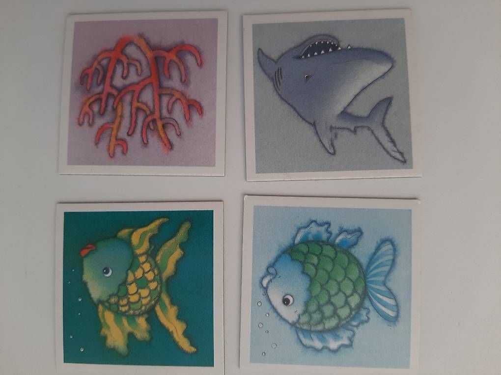 Giochi: Memory-Spiel "REGENBOGENFISCH" mit 72 Kärtchen, ab 3 Jahren – Usato da Basel venduto da Renato_hirzi 1