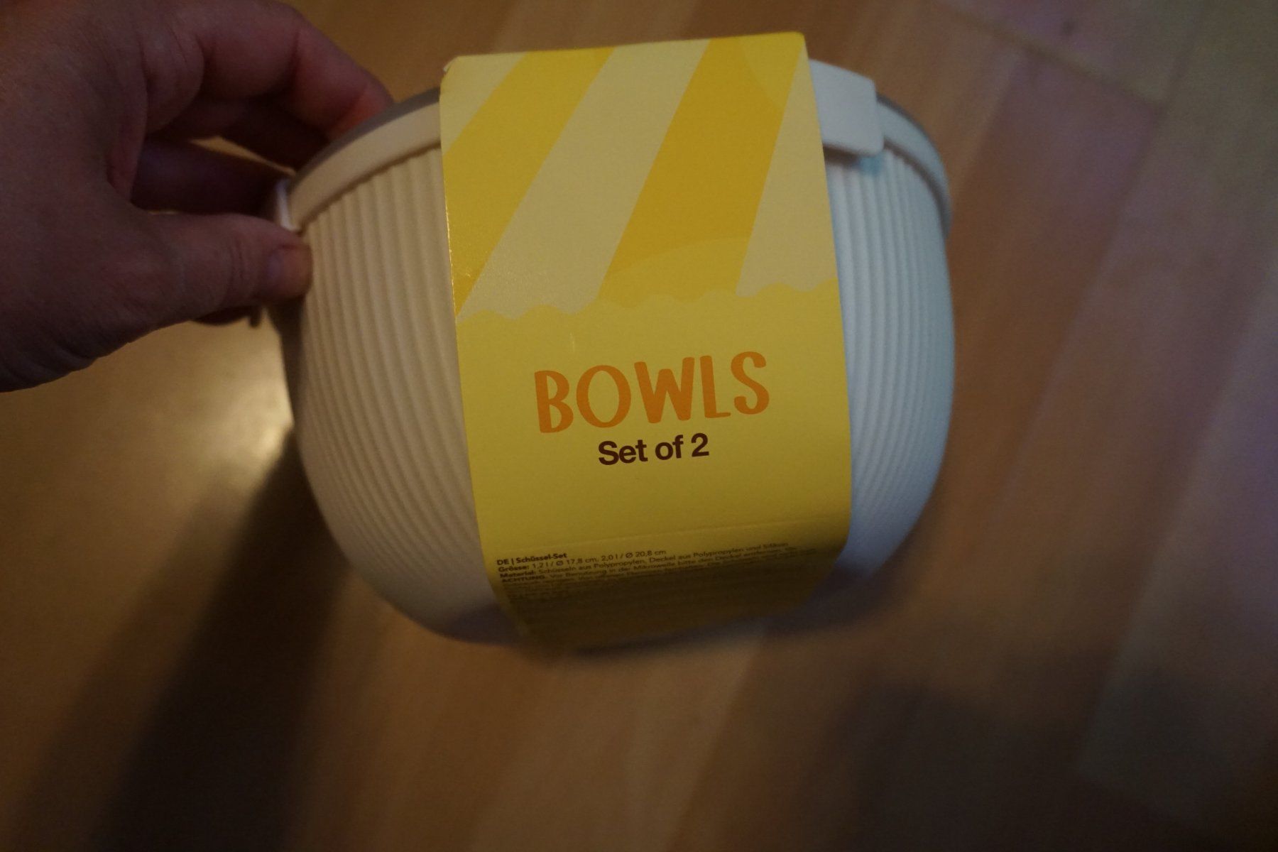 Ciotole: Bowls Set vom Coop 2 Stück neu – Nuovo e nell'imballaggio originale da Zürich venduto da einalemjena 1