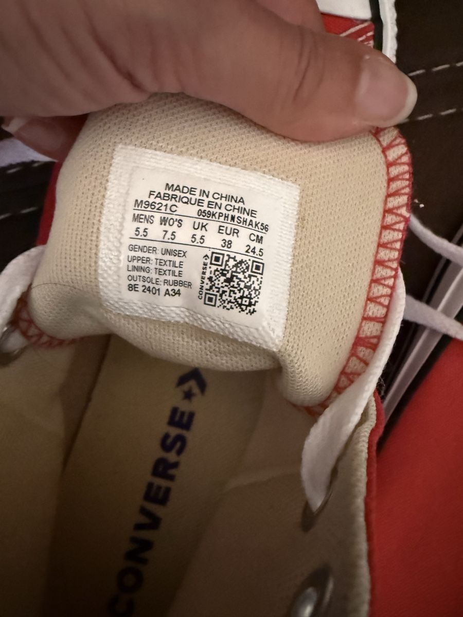 Converse Chaussures femmes: Convers Rot Gr 38 – D'occasion à birsfelden par jaycee26 3