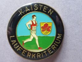 ABZEICHEN SPORT KAISTEN LÄUFERKRITERIUM LAUFSPORT WAPPEN