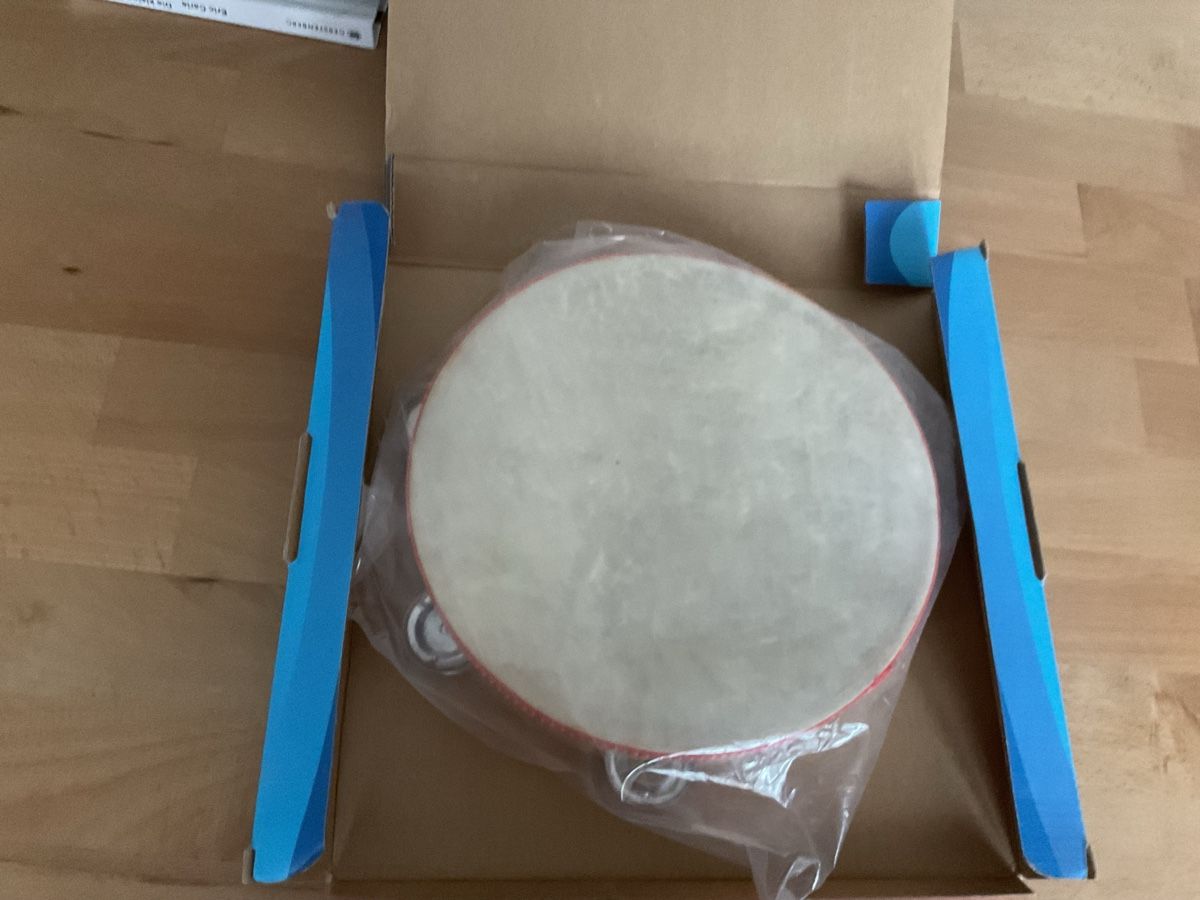 Strumenti musicali: Tambourine ab3+ new classicToys – Nuovo e nell'imballaggio originale da Wil ZH venduto da RiccardaWegmann 1