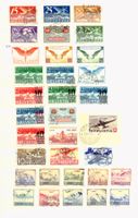 Flugpostsammlung auf Albumblatt (FP519)