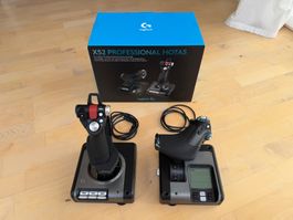 Logitech G X52 Professional HOTAS – Joystick & Schubregler