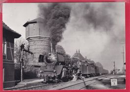 SCHNELLZUG HAMBURG-CUXHAVEN MIT LOK 03 055, BAHNHOF STADE