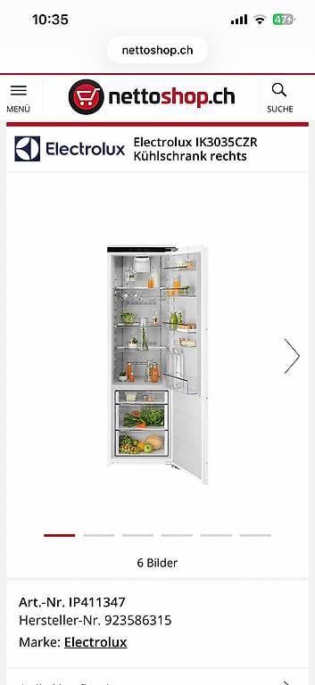 Réfrigérateurs: Frigo IK3035CZR neuf – D'occasion à Fribourg par juliy27