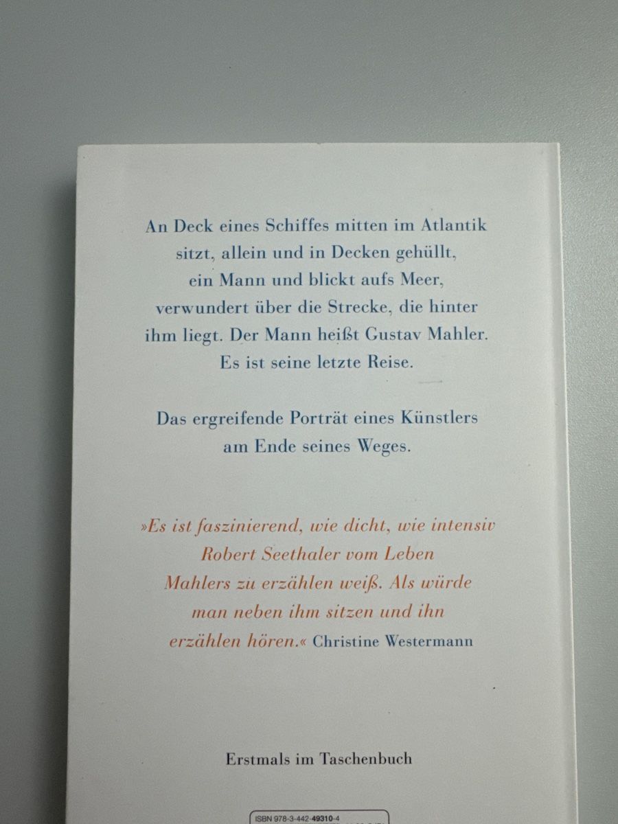 Libri: Robert Seethaler - Der letzte Satz (TB) – Nuovo (secondo la descrizione) da Zürich venduto da Willy-Gruppe 1