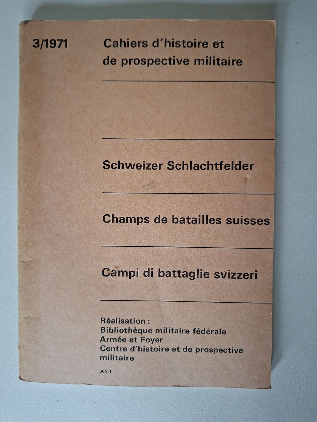 Libri: Büchlein  , Schweizer Schlachtfelder – Usato da Schwanden Sigrisw venduto da len_9yqg