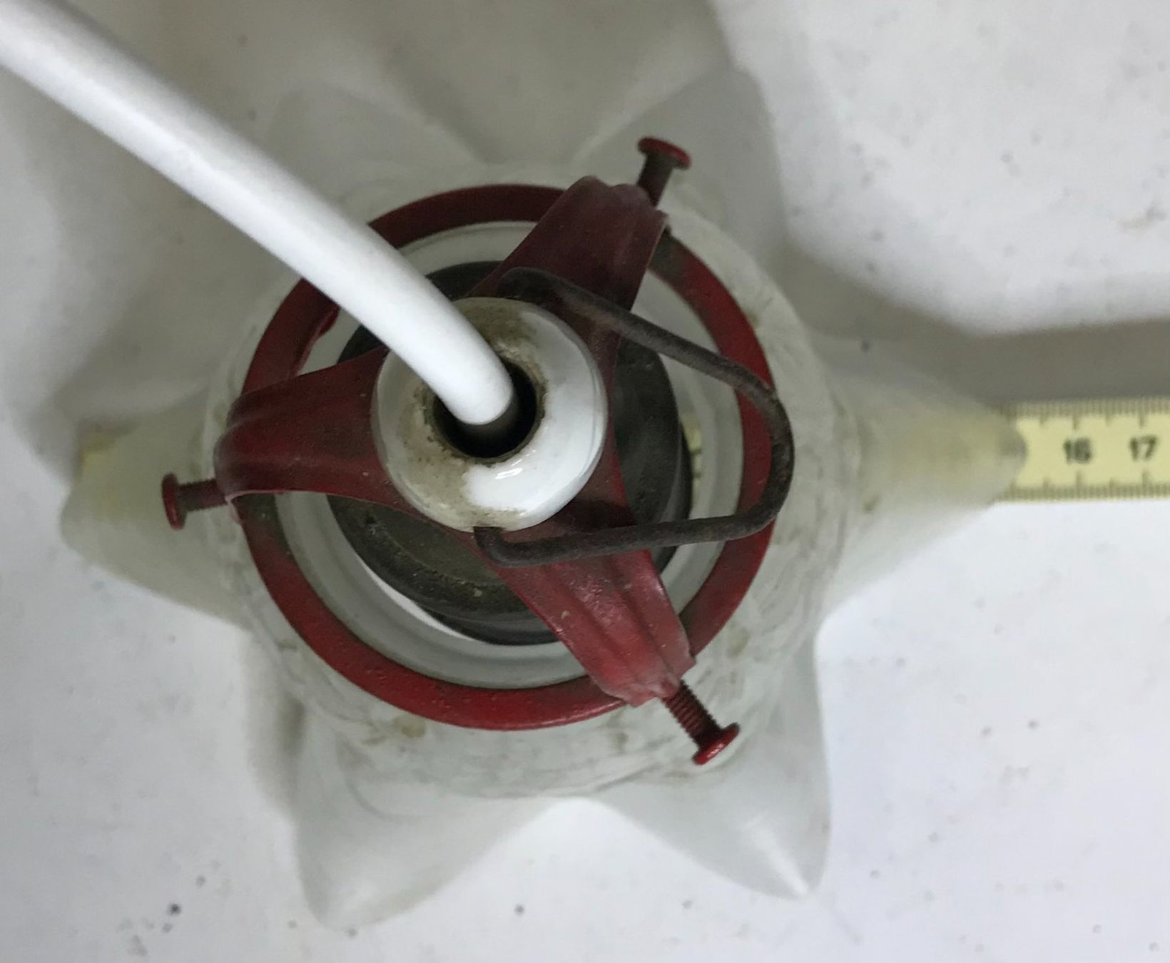 Lampade: Tulpenform Glas Lampenschirm 20er – Usato da Zürich venduto da gigimai67 6