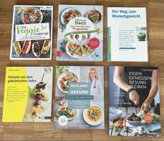 6 Kochbücher Ernährung Gesundheit guter Zustand