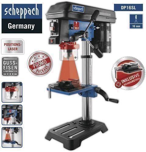 Bohrmaschinen: Scheppach Tischbohrmaschine DP 16 SL – Neu und originalverpackt aus Bottighofen von zaap 1