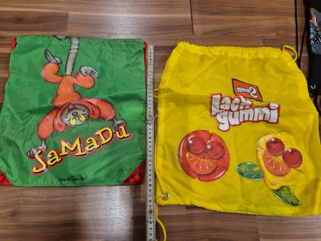 Jamadu oder Nimm2 Lachgummi Turnbeutel, K19