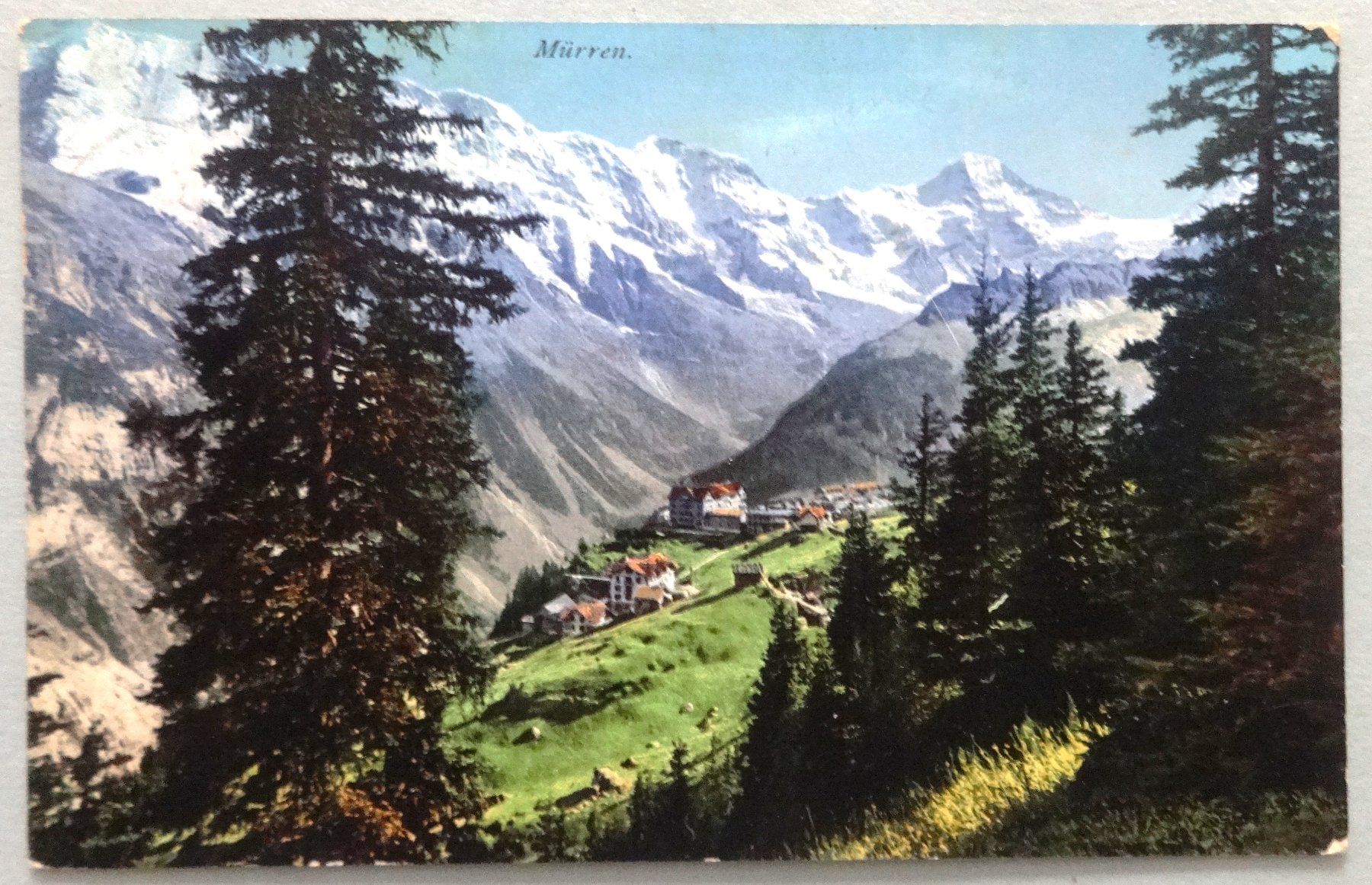 Ansichtskarten: Mürren – Gebraucht aus Fétigny von Billy2miny