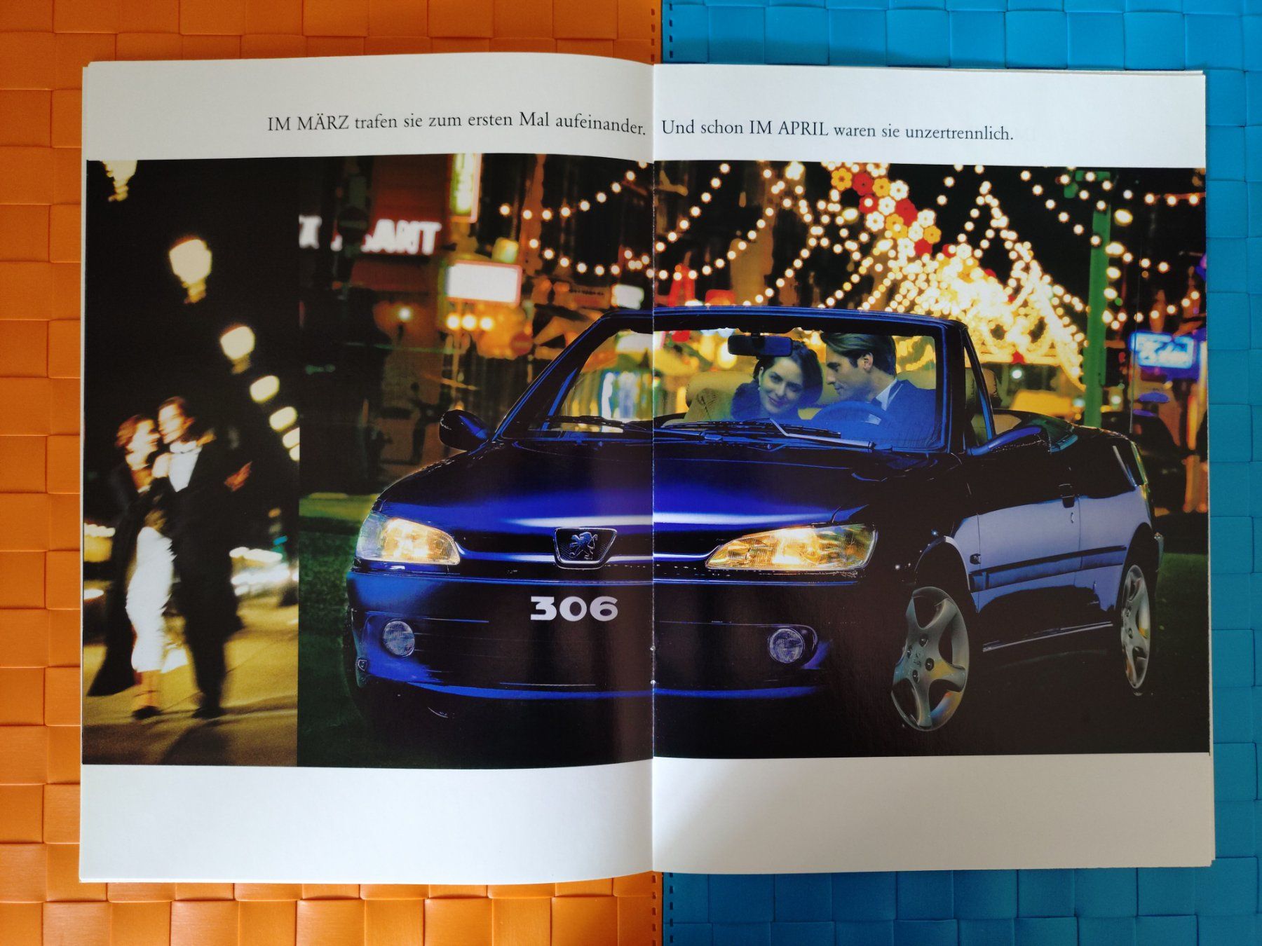Renault Documenti: PEUGEOT 306 CABRIOLET - Prospekt / Katalog – Usato da Viganello venduto da CARLiteratur 1