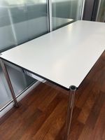 Table USM haller 175x75 Gris Clair/Chromé