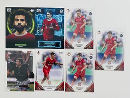 2024 Topps FC Liverpool (Salah Owen Szoboszlai Nunez Doak)