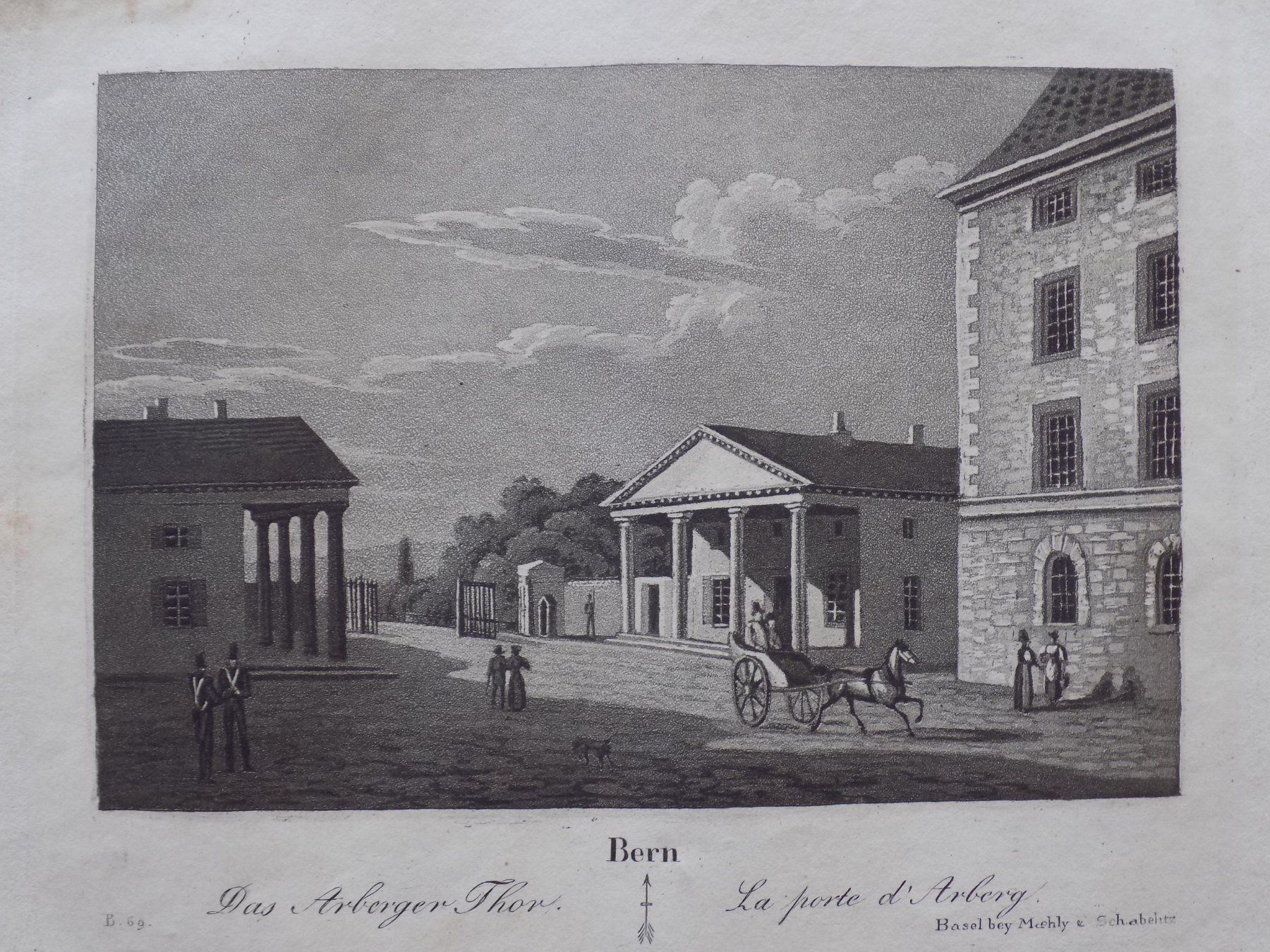 Gravures: Bern Aarberg Tor – D'occasion à Risch par Rischli15 1
