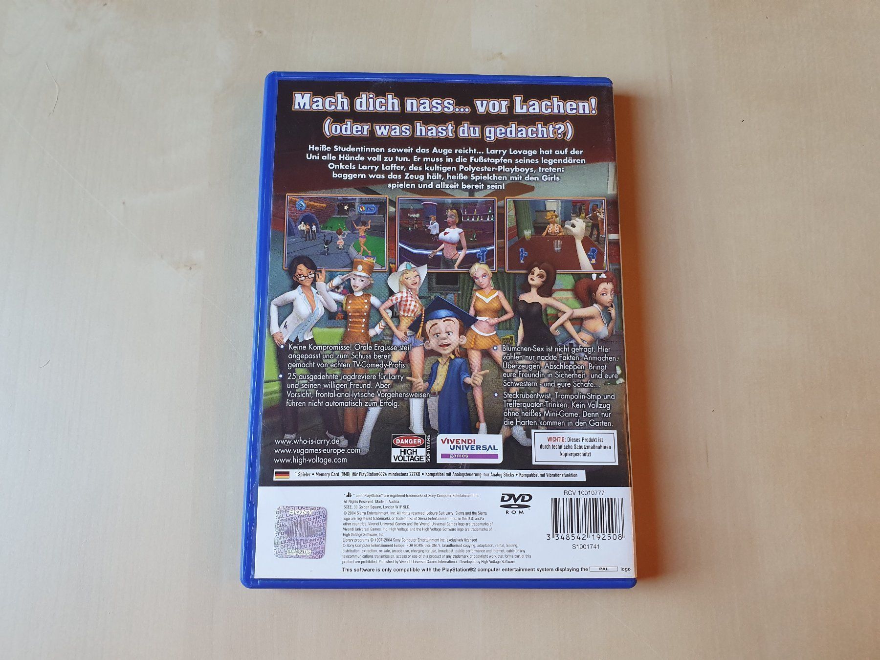 Sony Jeux: Leisure Suit Larry – D'occasion à Stansstad par collectorsshop 1