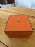 Boite Hermès Paris pour montre en carton orange neuve