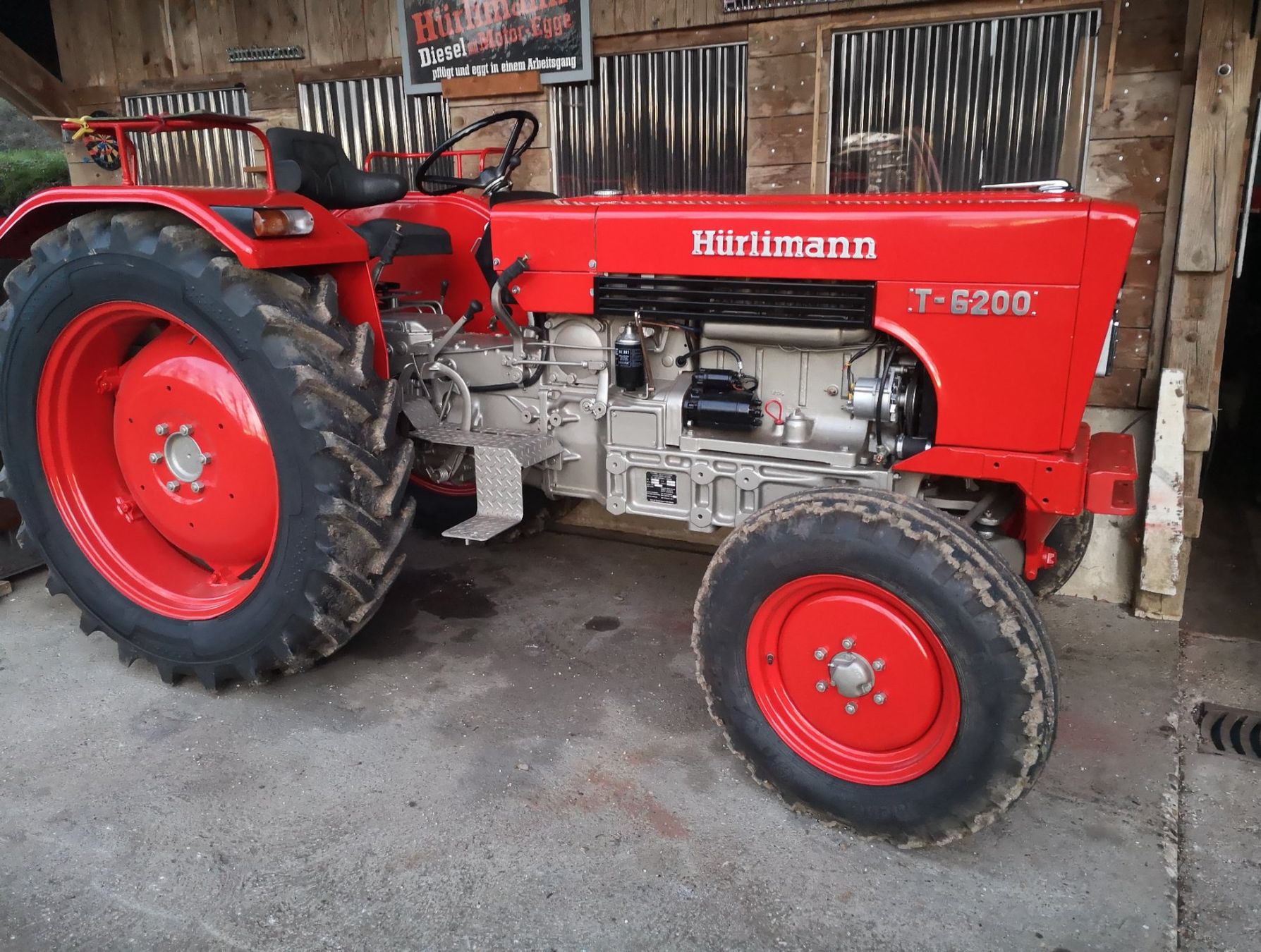 Hürlimann Traktoren: Hürlimann T 6200 – Gebraucht aus Soyhières von Fajws 2