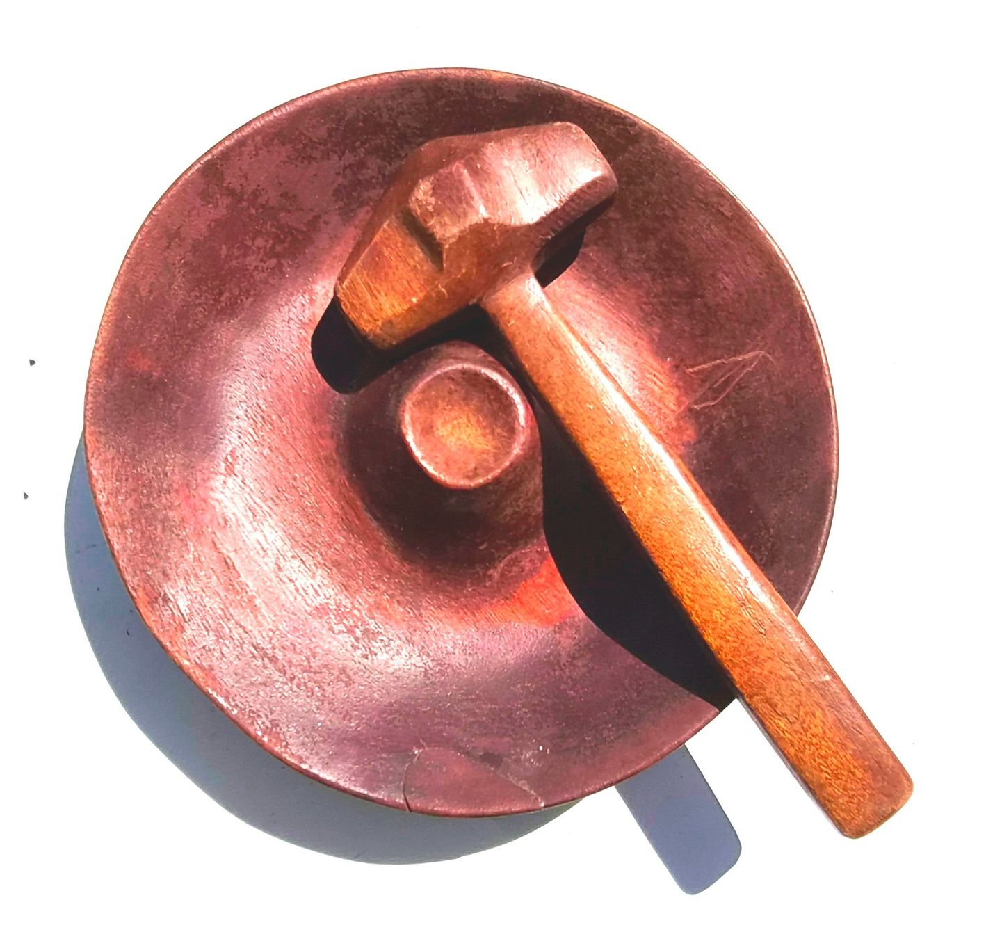Elettrodomestici da cucina: Nussknacker Schale Holz mit Hammer Holz antik – Usato da Zürich venduto da Primanoctis 3