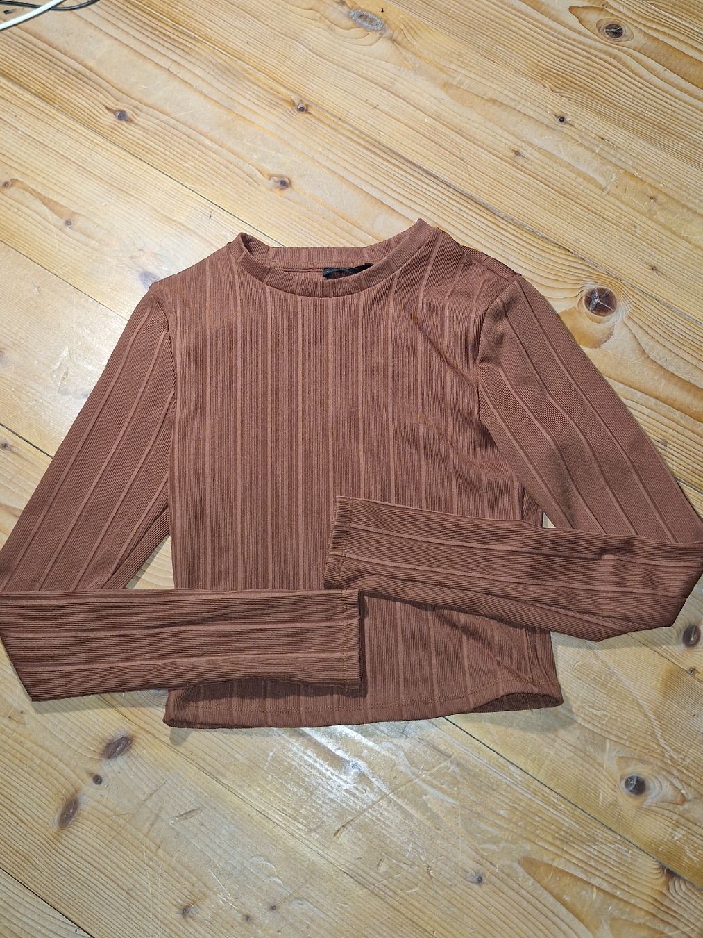 Maglioni & Felpe: braunes langarm shirt – Nuovo (secondo la descrizione) da Lauerz venduto da a2411