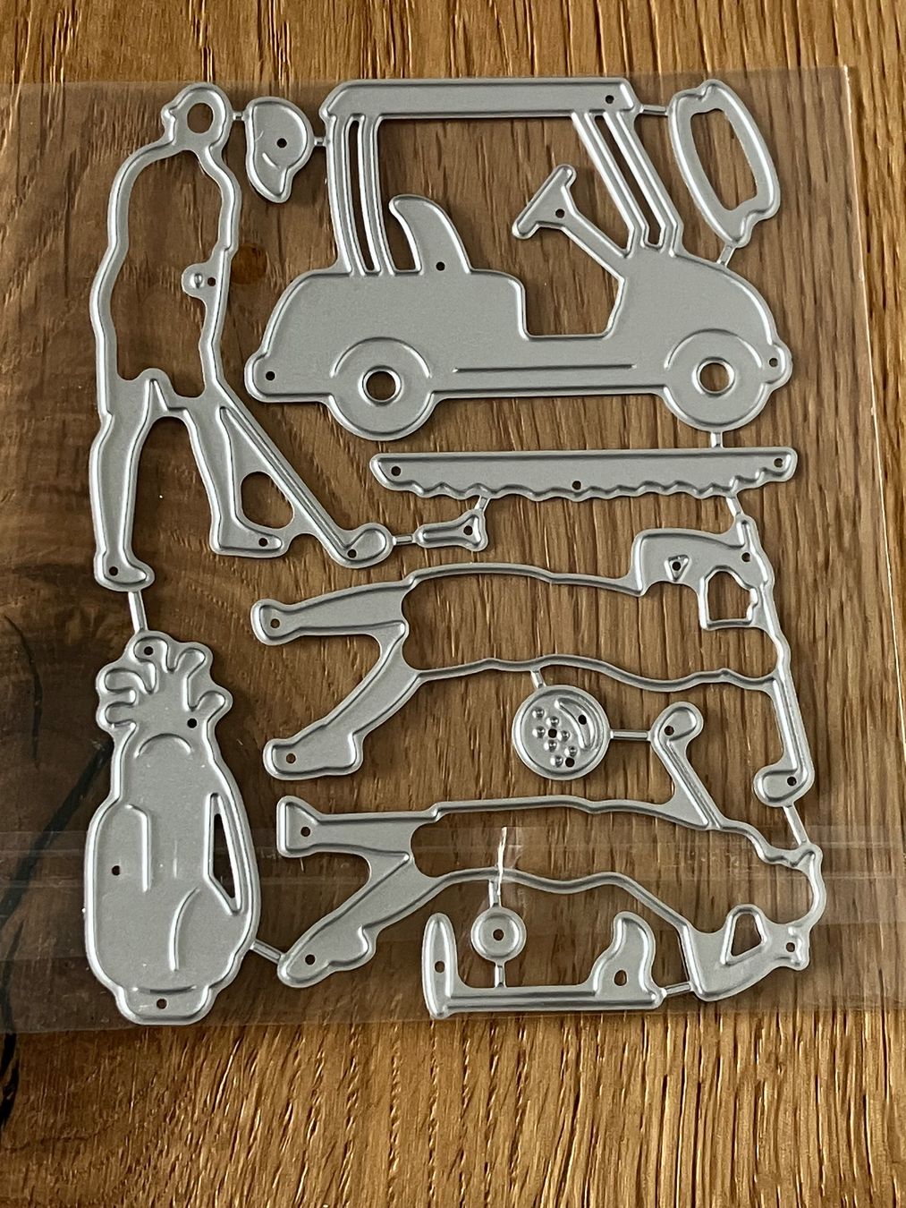 Schablonen: Neues Stanzschablonen-Set Golf – Neu und originalverpackt aus Effretikon von wenuss 7
