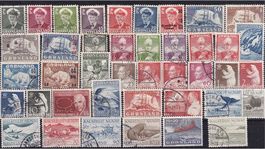 Timbres du Groënland oblitérés (3 scans)