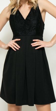 Elegantes Kleid, Sommerkleid schwarz