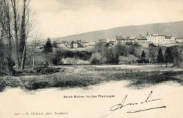 Saint-Blaise   NE   -  Vue de Plantages      en 1901