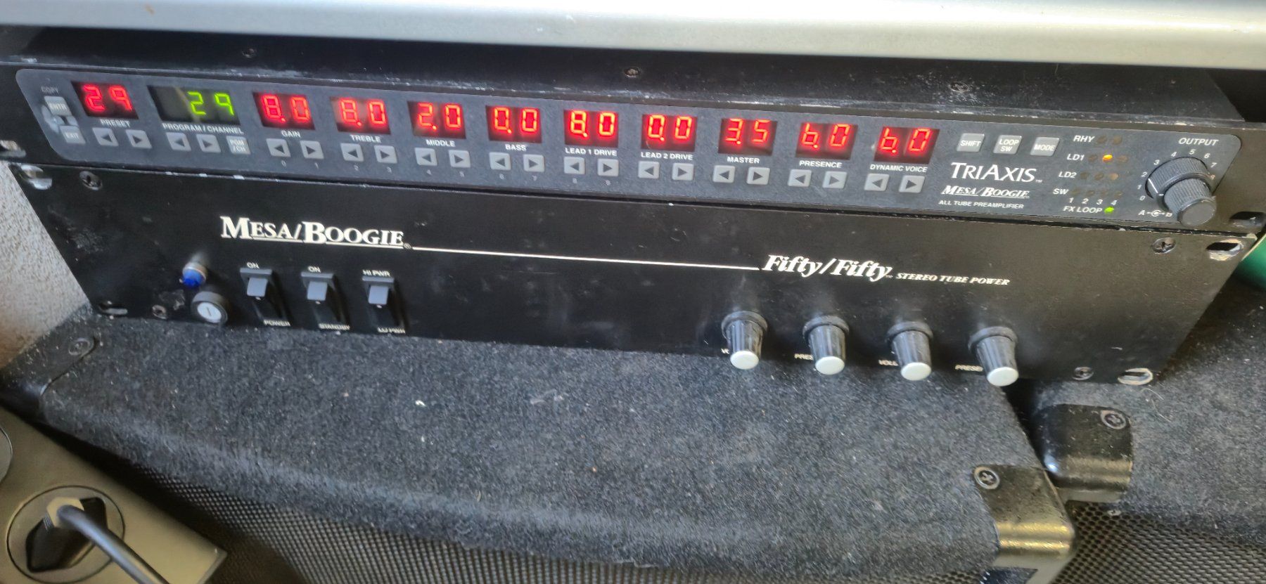 Mesa Boogie Verstärker: Mesa Boogie Triaxis Vorstufe & Fifty/Fifty , – Gebraucht aus Meilen von COSTA_ABC 8