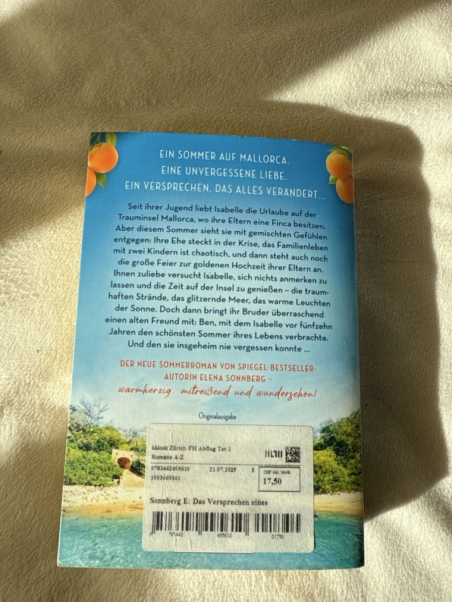 Libri: Buch - Das Versprechen eines Sommertags – Usato da Wangen SZ venduto da jannes1 1