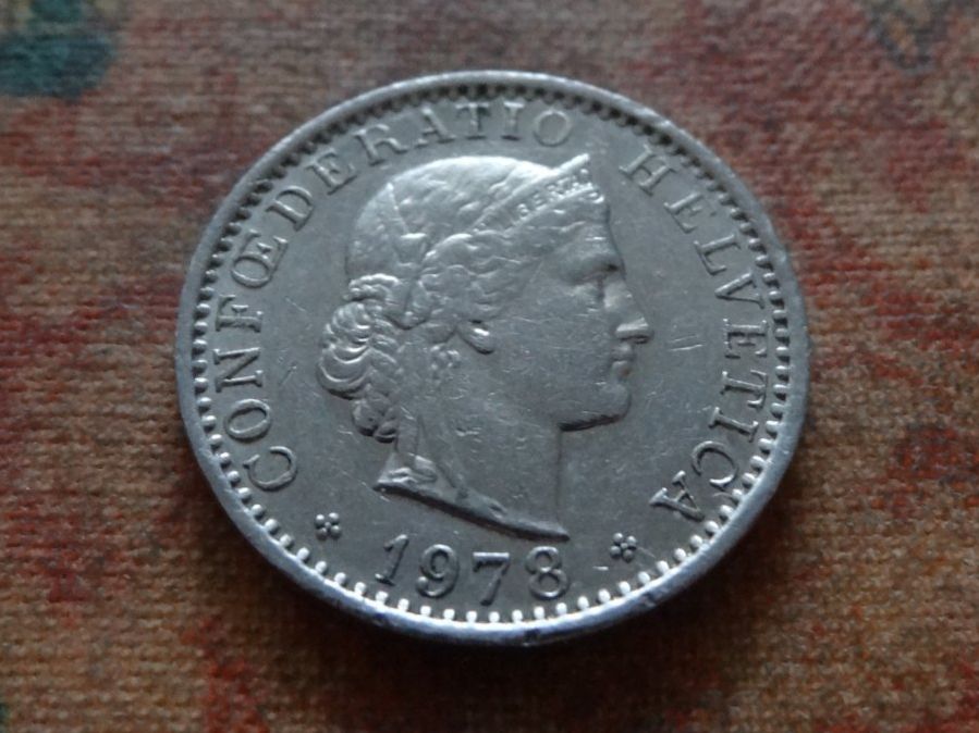 Tutti le monete: 20 Rp. 1978 – Usato da Romanel-sur-Lausanne venduto da Swift13