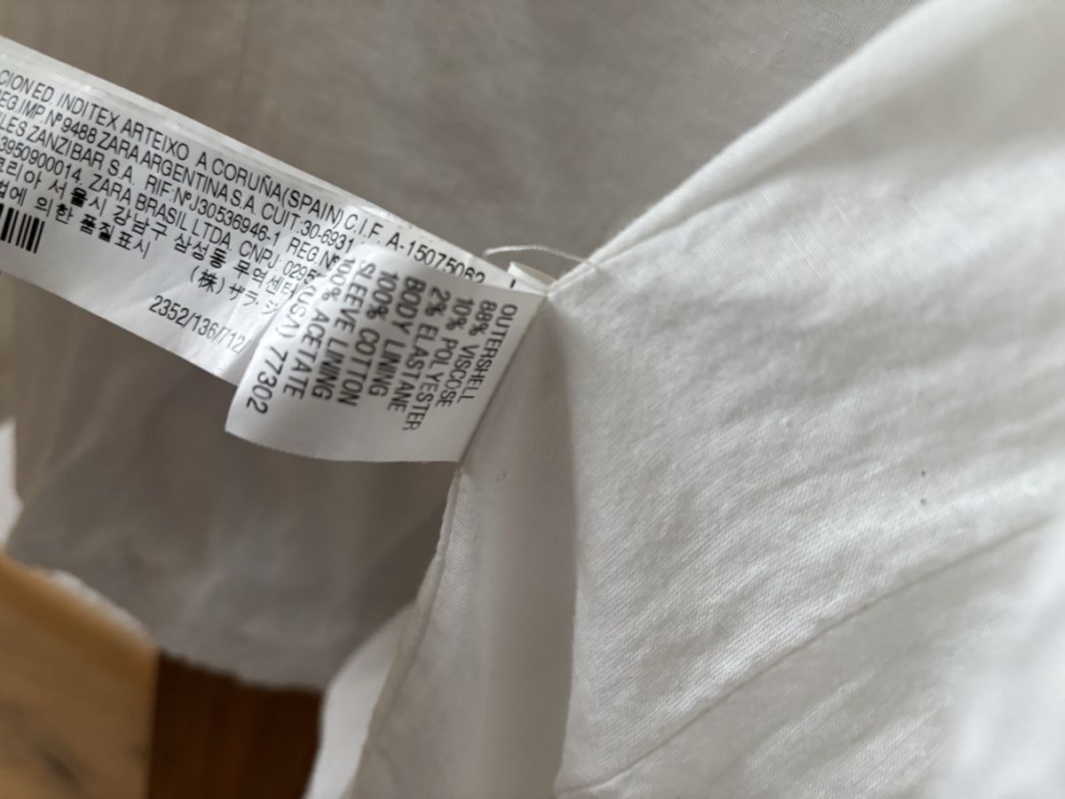 Zara Giacche: ZARA white blazer M – Usato da Windisch venduto da bymarikaa 4