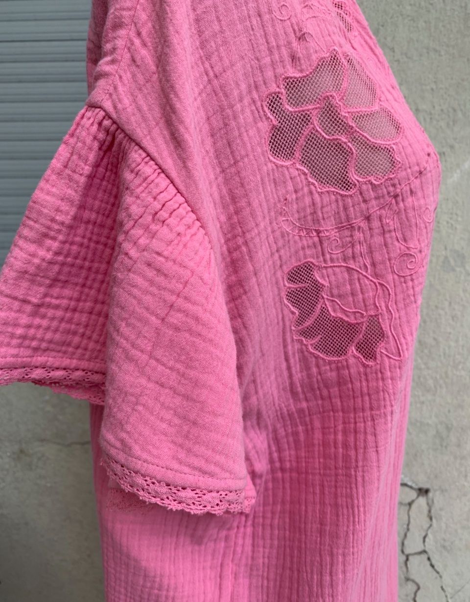 Vestiti: Splendide robe rose SISSEL EDELBO style caftan chic neuf t.S – Nuovo (secondo la descrizione) da Martigny venduto da only__you 5