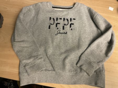 Pepe Jeans Sweatshirt grau Gr.128 guter Zustand