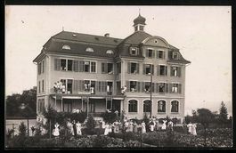Foto-AK Horgen, Institut für Höhere T