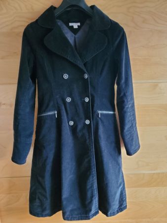 Damen Tommy Hilfiger Mantel Schwarz Gr S/P
