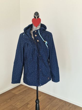 Regenjacke Damen Myhailys Dunkelblau Grösse L wie neu