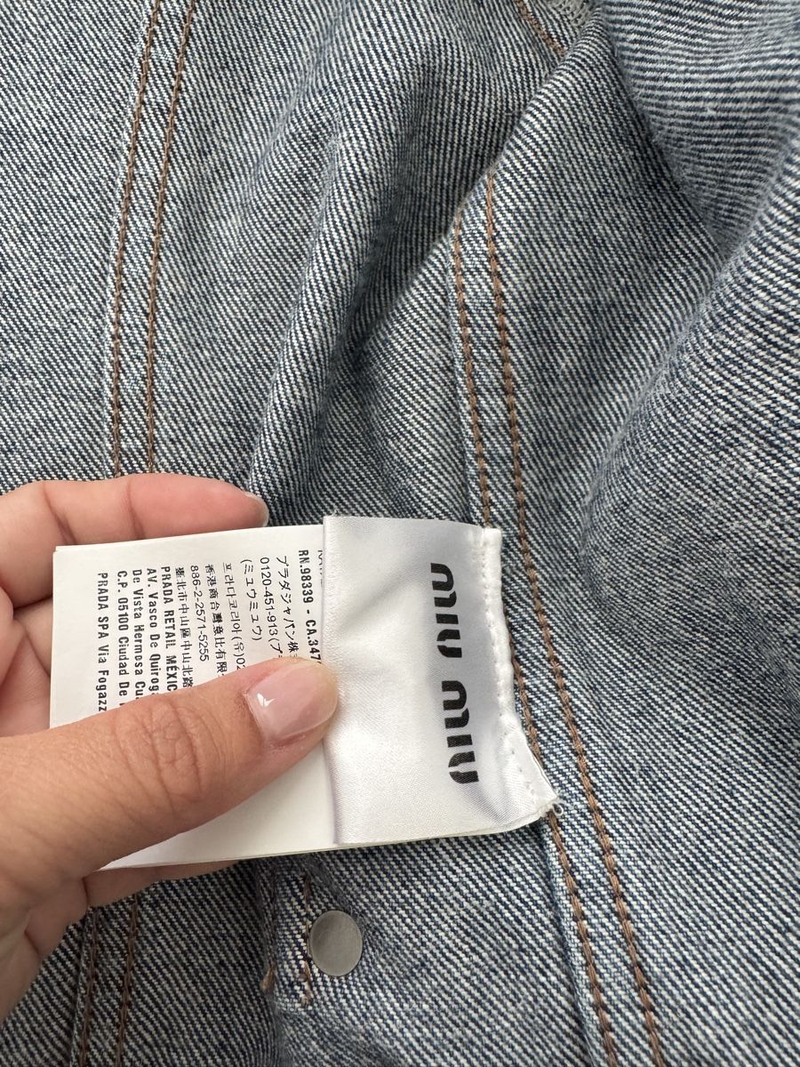 Miu Miu Giacche: MIU MIU giacca di jeans  – Nuovo (secondo la descrizione) da cadempino venduto da fio_cbt9 2