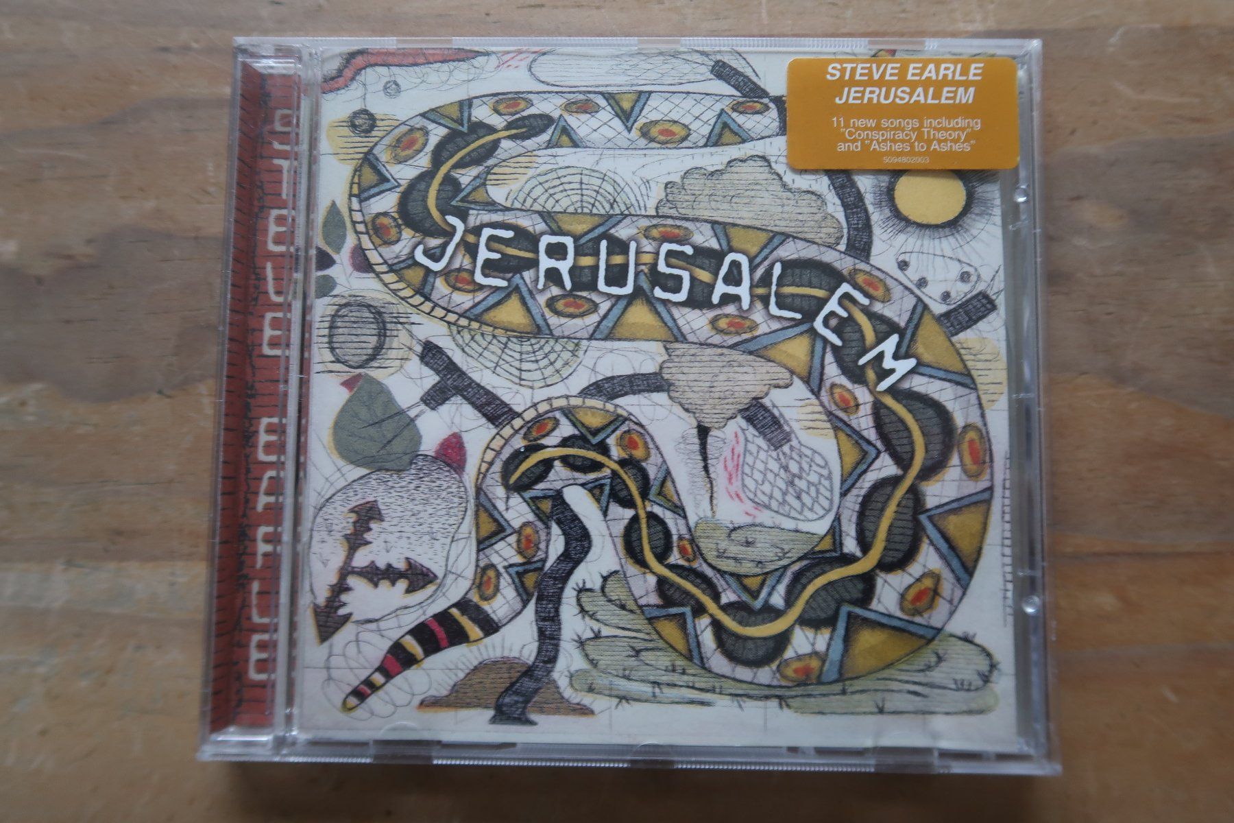 CD: STEVE EARLE - JERUSALEM - CD – Usato da Basel venduto da Patiscat