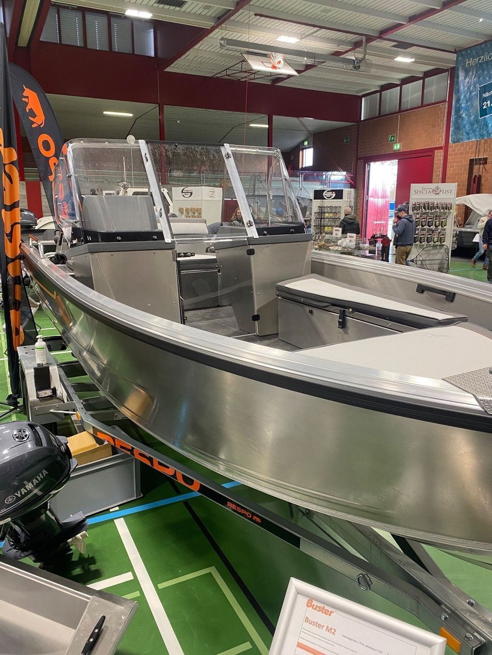 Buster Barche: Motorboot Alu Buster M2 – Nuovo e nell'imballaggio originale da Solothurn venduto da Eduka72