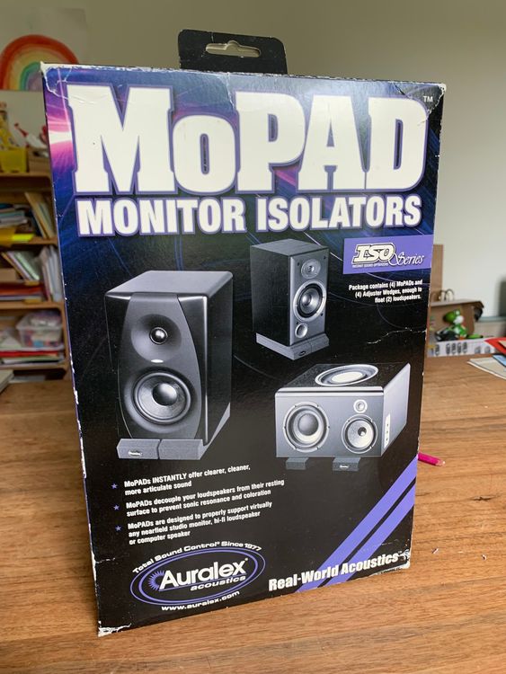 Lautsprecher: Auralex MoPAD Monitor-Isolatoren - Top Zustand! – Gebraucht aus Münchenbuchsee von britishrock 1