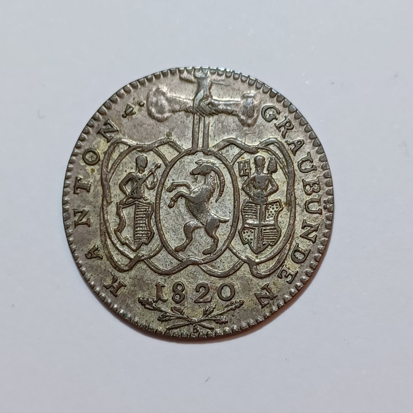 Tutti le monete: Batzen 1820 Graubünden – Usato da Pfäffikon ZH venduto da Schweizer_Muenzen 1