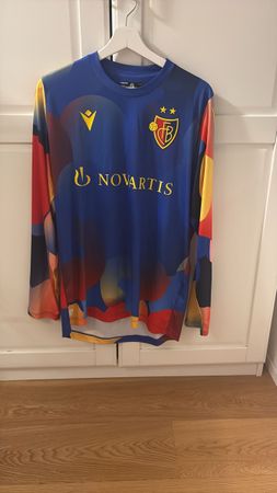 FC Basel Matchshirt Langarm Fastnacht Trikot