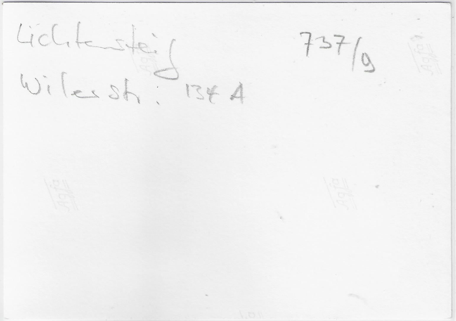 Cartoline postali: Flugaufnahme Lichtensteig Wilerstr. 134A – Usato da Ettingen venduto da Kartenplanet 1