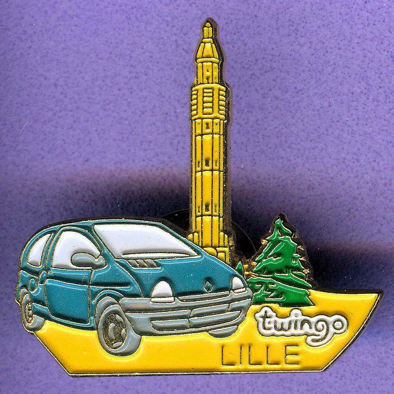 Renault Plaketten & Abzeichen: RENAULT  twingo   LILLE – Gebraucht aus Winterthur von Sammleroase