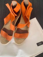 UGG - Riemensandalette Damen orange Gr. 38